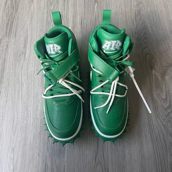 Off-White x Nike Air Force Mid “Pine Green” - Picture 3 of 4